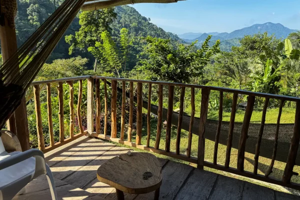 Casa Mariposa Azul (Blue Morpho)​ view from the house